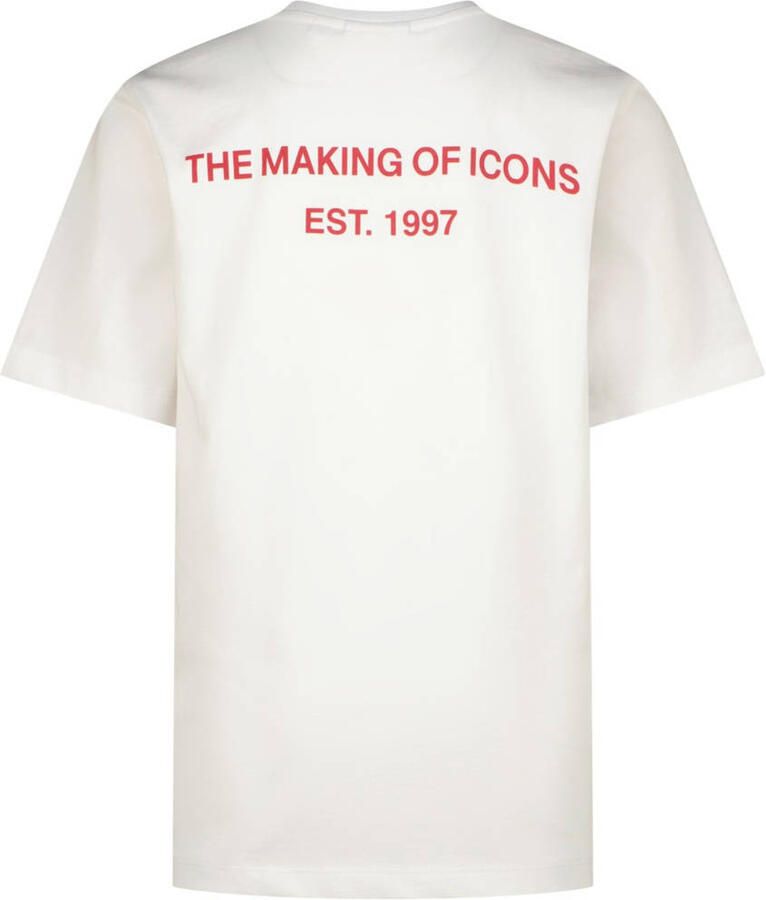 Vingino T-shirt met backprint wit - Foto 2