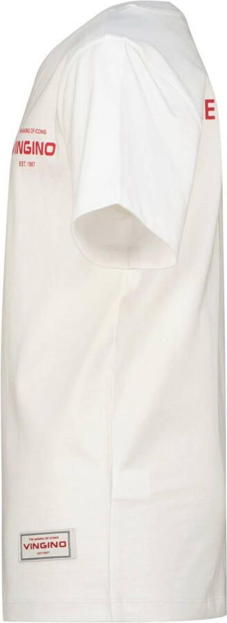 Vingino T-shirt met backprint wit - Foto 3