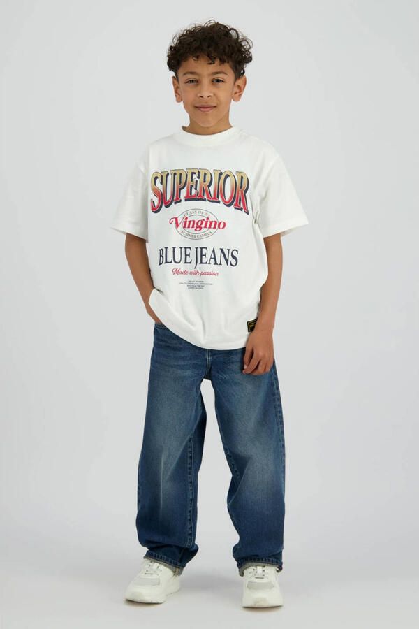 VINGINO Jongens Polo's & T-shirts Hanis Ecru - Foto 5