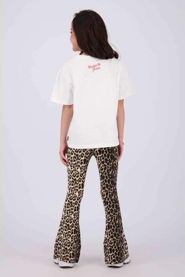 Vingino flared legging met panterprint bruin - Foto 2