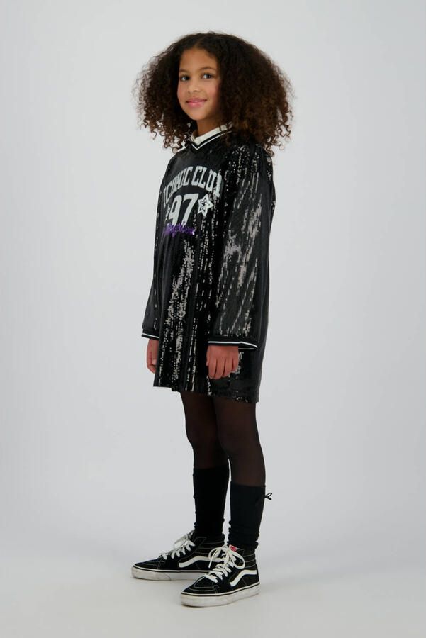 Vingino t-shirtjurk zwart - Foto 3