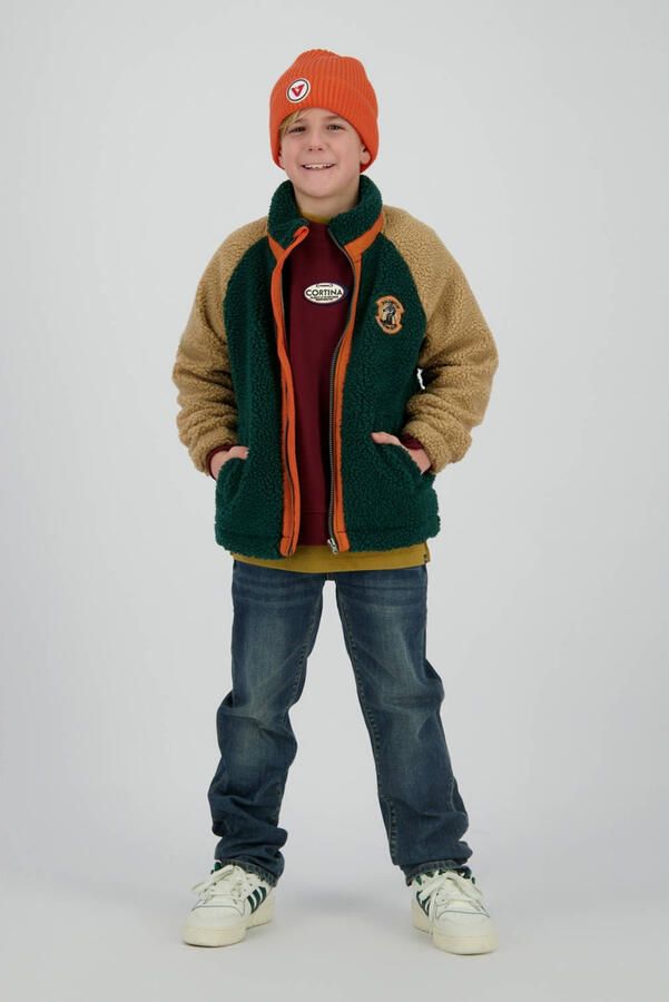 VINGINO Jongens Jassen Tony Donkergroen - Foto 6