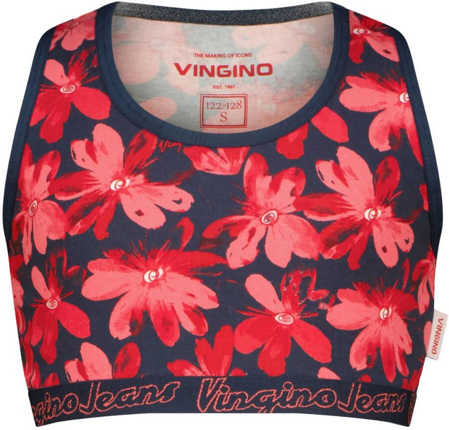 Vingino tops en boxershorts met print rood zwart (set van 3) - Foto 2