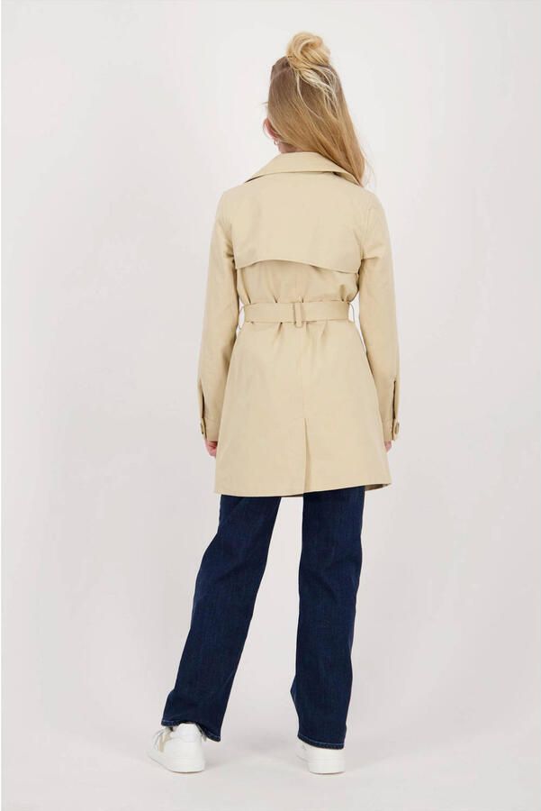 VINGINO trenchcoat zomer Tuva beige Jas Meisjes Katoen Reverskraag Effen 164 - Foto 2