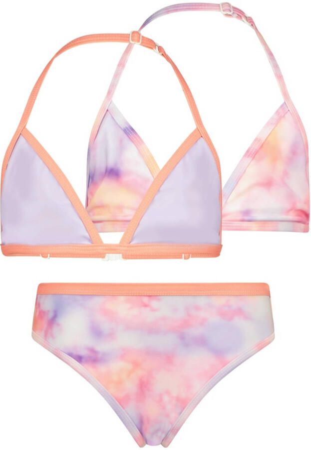 VINGINO triangel bikini Zamantha met 2 topjes lila roze Paars Meisjes Polyester 164