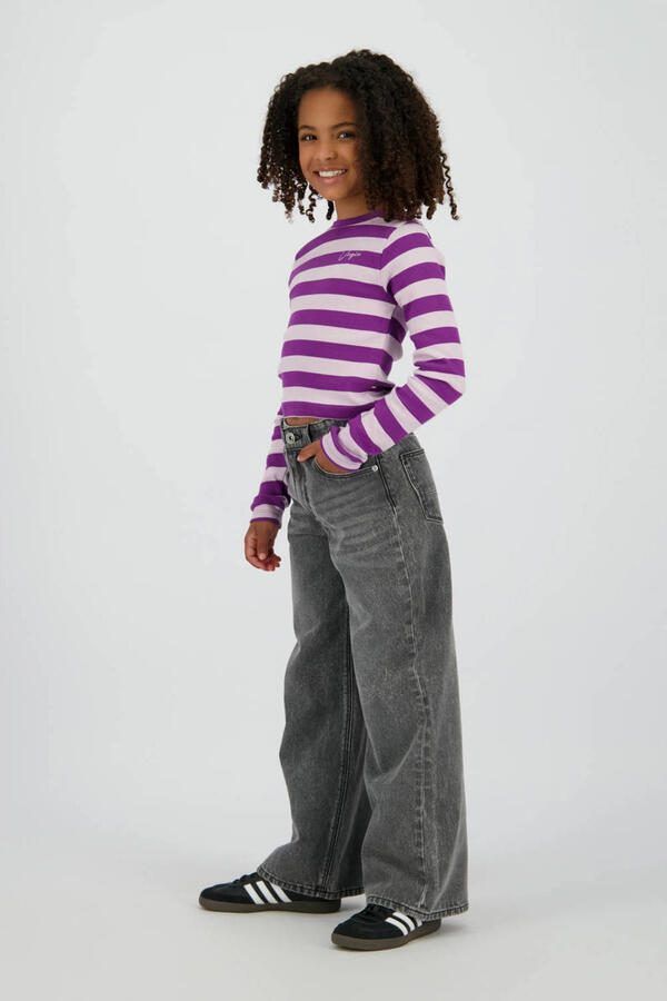 Vingino wide leg baggy jeans black denim - Foto 2
