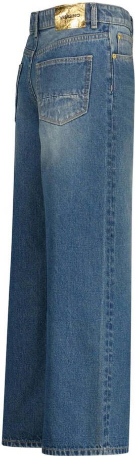 Vingino wide leg baggy jeans medium blue denim - Foto 2