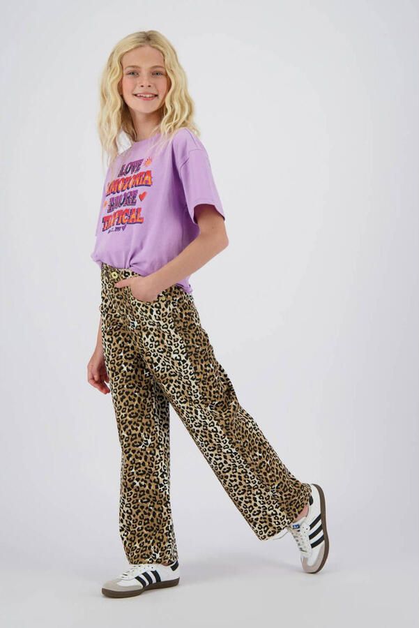 VINGINO Meisjes Broeken Cassie Leopard Bruin - Foto 5