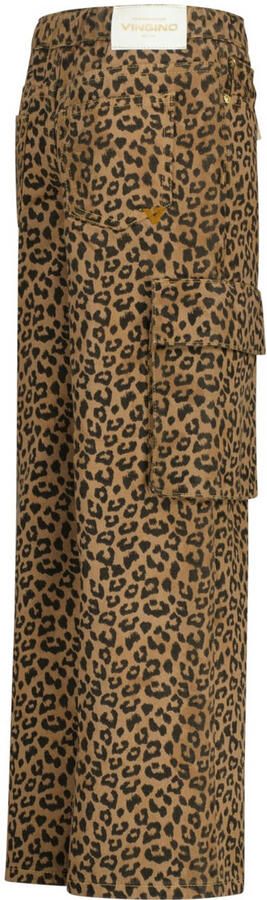 VINGINO Meisjes Broeken Cassie Cargo Bruin - Foto 5