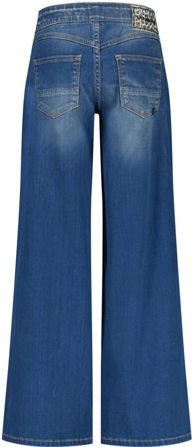 Vingino wide leg jeans dark blue denim