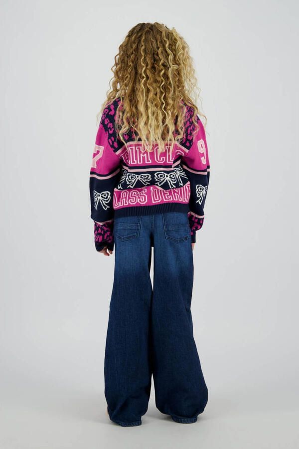 Vingino wide leg jeans dark blue denim - Foto 2