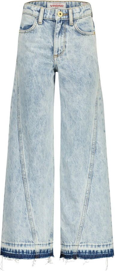 VINGINO Meisjes Jeans Cassie Seam Lichtblauw - Foto 6