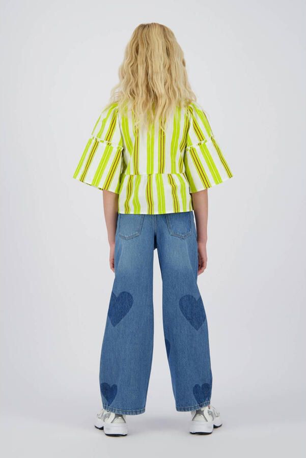 VINGINO Meisjes Jeans Cassie Heart Blauw - Foto 3
