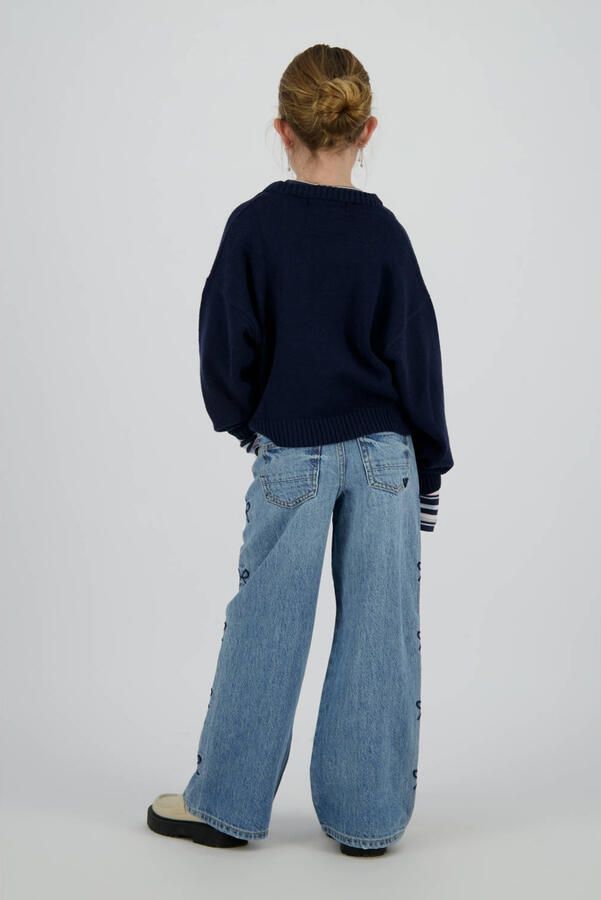 Vingino wide leg jeans medium blue denim - Foto 2