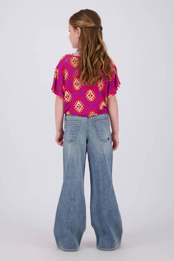 Vingino wide leg jeans medium blue denim - Foto 2