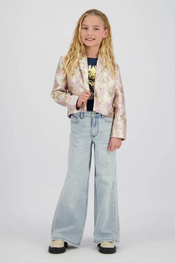 Vingino wide leg jeans wide leg jeans light blue denim