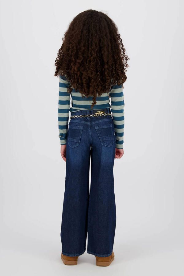 Vingino wide leg wide leg jeans dark blue denim - Foto 2