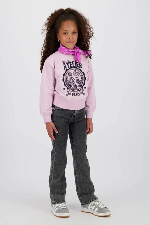 Vingino wide leg wide leg jeans grey denim - Foto 2