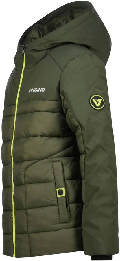 Vingino winterjas donkergroen - Foto 3