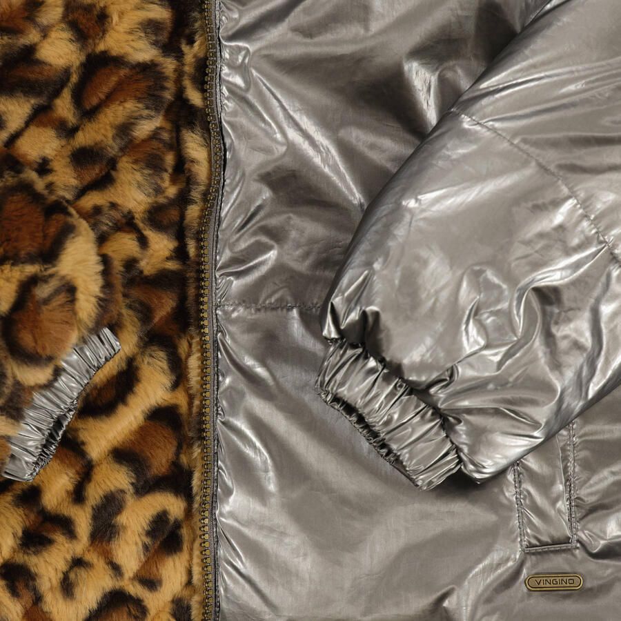 Vingino winterjas met panterprint bruin - Foto 2