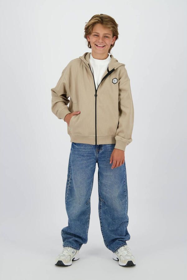 Vingino x Daley sweatvest zand