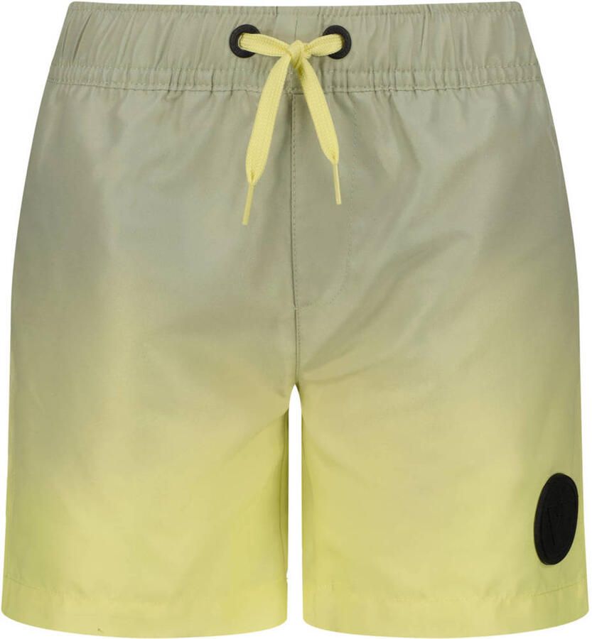 Vingino zwemshort geel groen