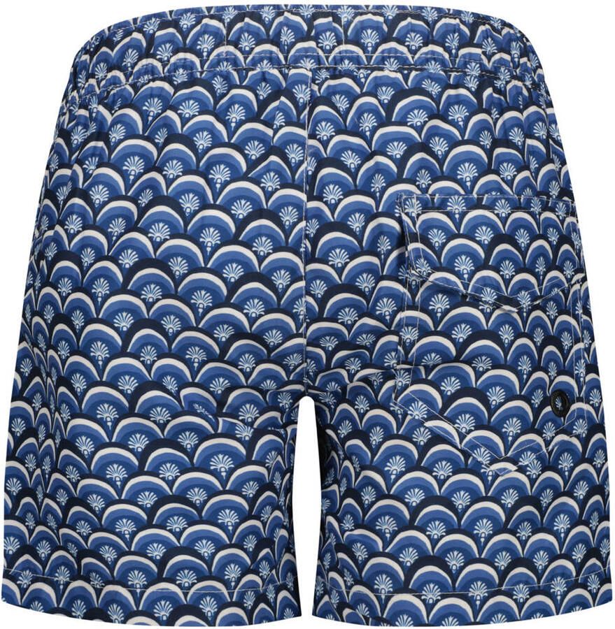Vingino zwemshort met all over print blauw - Foto 3
