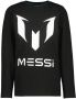 VINGINO x Messi longsleeve Jueno met logo zwart Jongens Stretchkatoen Ronde hals 104 - Thumbnail 1