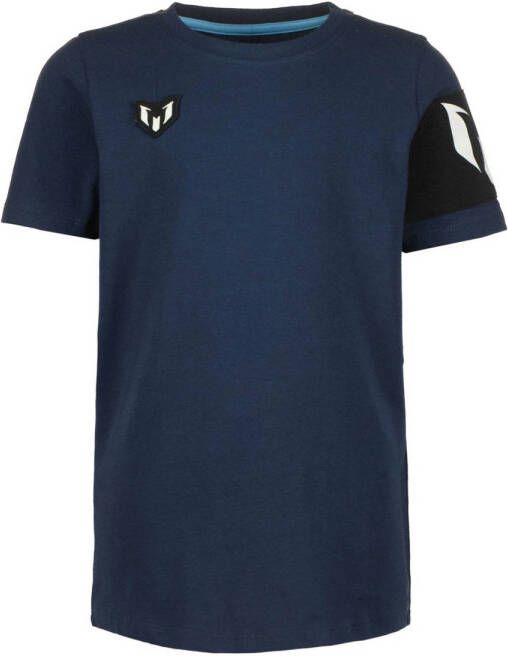 Vingino x Messi T-shirt Junin donkerblauw