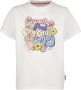 VINGINO x Senna Bellod T-shirt met printopdruk wit Meisjes Katoen Ronde hals 140 - Thumbnail 2