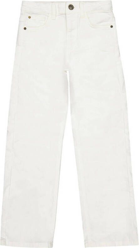 VINGINO x Senna Bellod Wide leg jeans wit Meisjes Stretchdenim 116