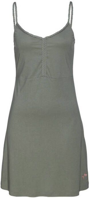 Vivance Dreams Negligé uni of met bloemendruk