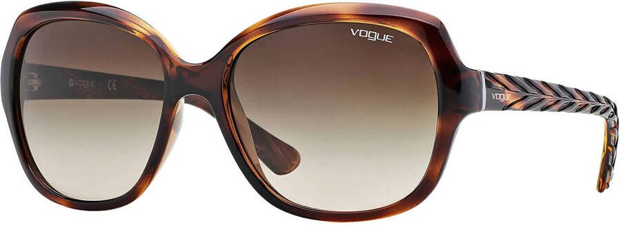 Vogue Eyewear zonnebril 0VO2871S met tortoise print bruin