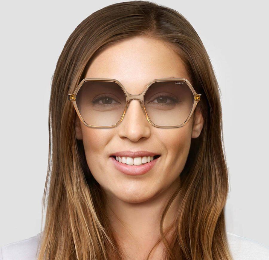 Vogue Eyewear zonnebril 0VO5361S bruin - Foto 2