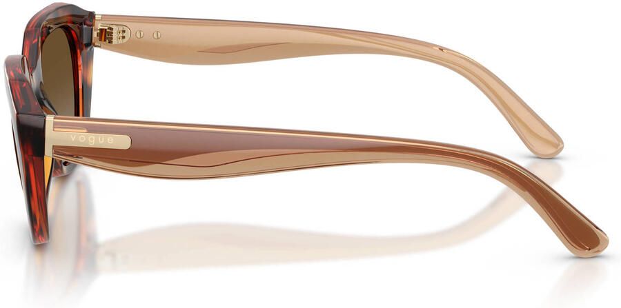 Vogue Eyewear zonnebril 0VO5711S met tortoise print bruin - Foto 2