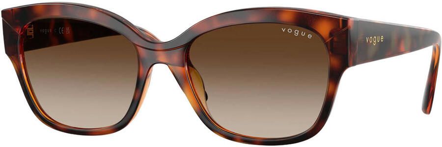Vogue Eyewear zonnebril met tortoise print 0VO5638SU bruin