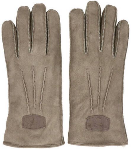 Warmbat Australia suède handschoenen taupe - Foto 2