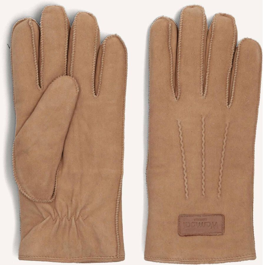 Warmbat Heren Suède Handschoenen met Merinowol Voering Brown Heren - Foto 2
