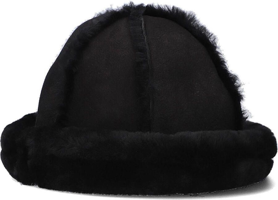 Warmbat Zwarte Merinowol Cobar Hat Black Dames - Foto 3