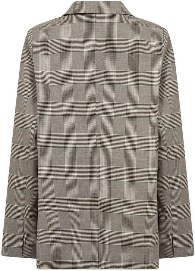 Wasabiconcept geruite regular fit blazer Plus Size meerkleurig - Foto 2