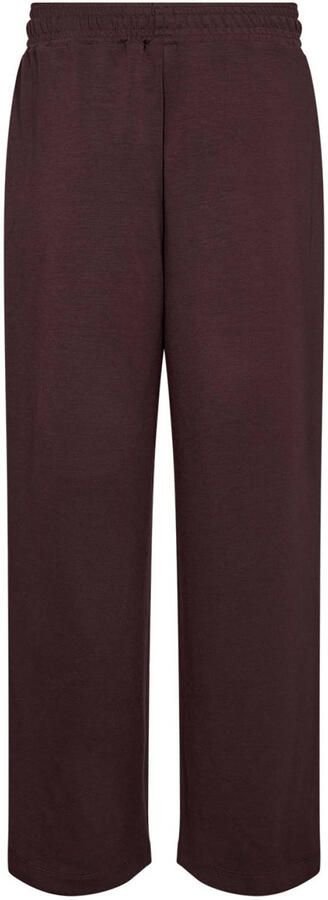 Wasabiconcept high waist loose fit broek Plus Size bruin