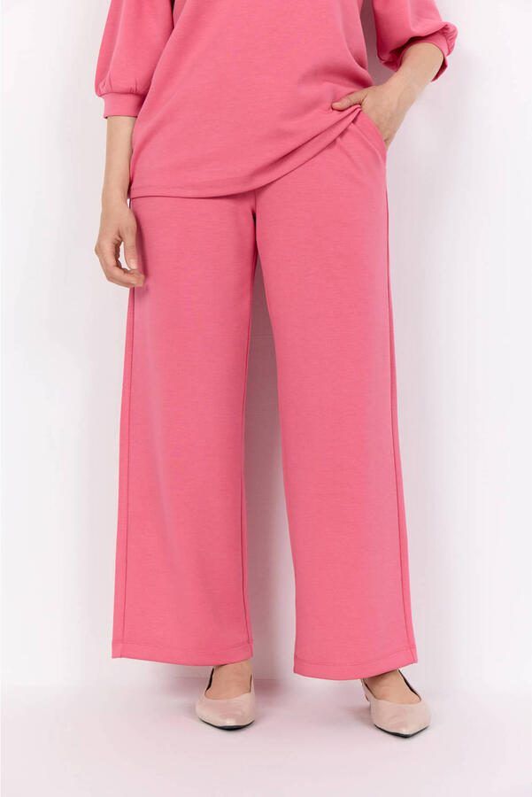Wasabiconcept high waist broek roze