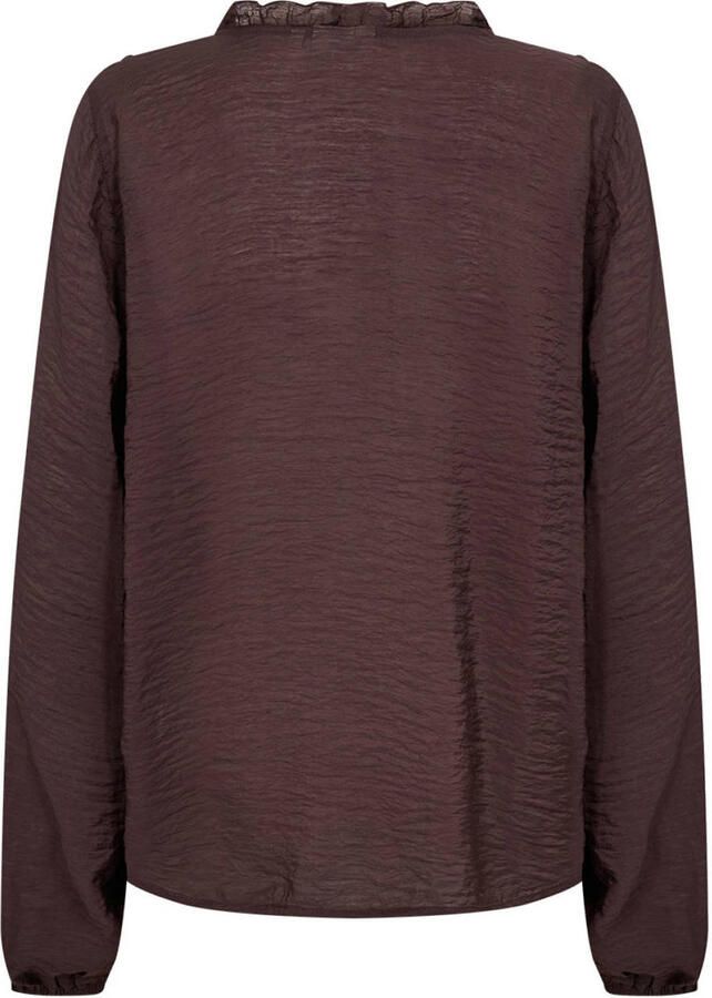 Wasabiconcept Plus Size top roodbruin