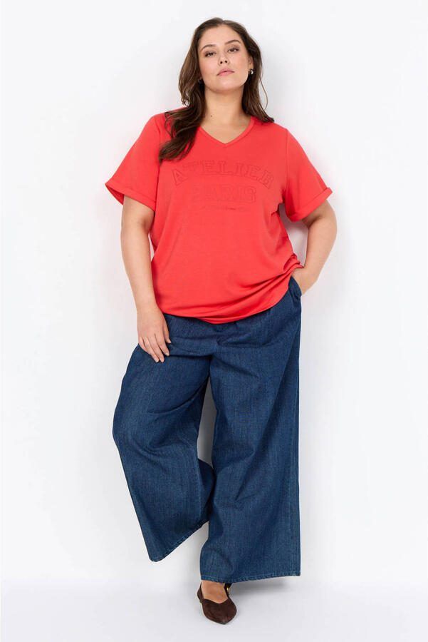Wasabiconcept T-shirt rood - Foto 3
