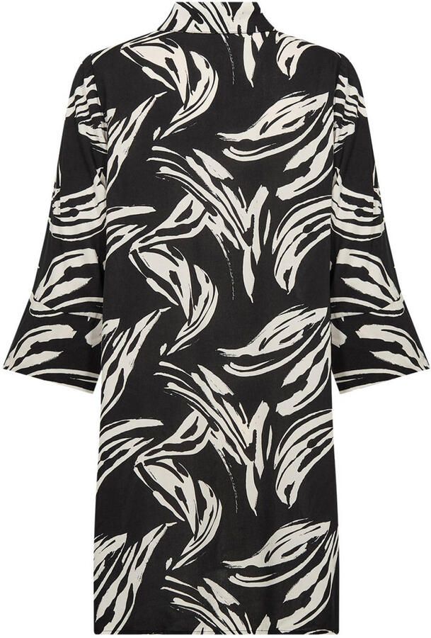 Wasabiconcept tuniek Plus Size met print zwart - Foto 2