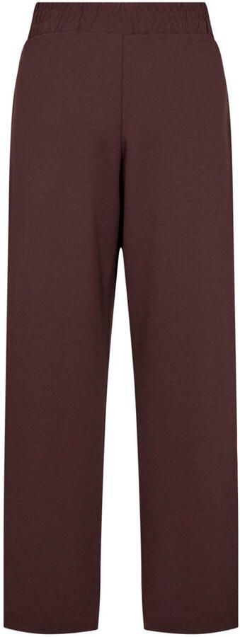 Wasabiconcept wide leg broek Plus Size bruin