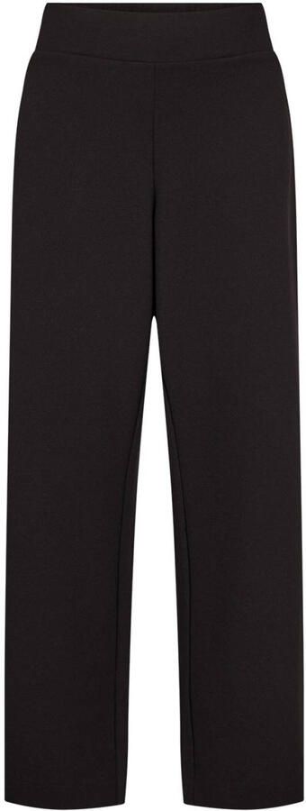 Wasabiconcept wide leg high waist broek zwart - Foto 2