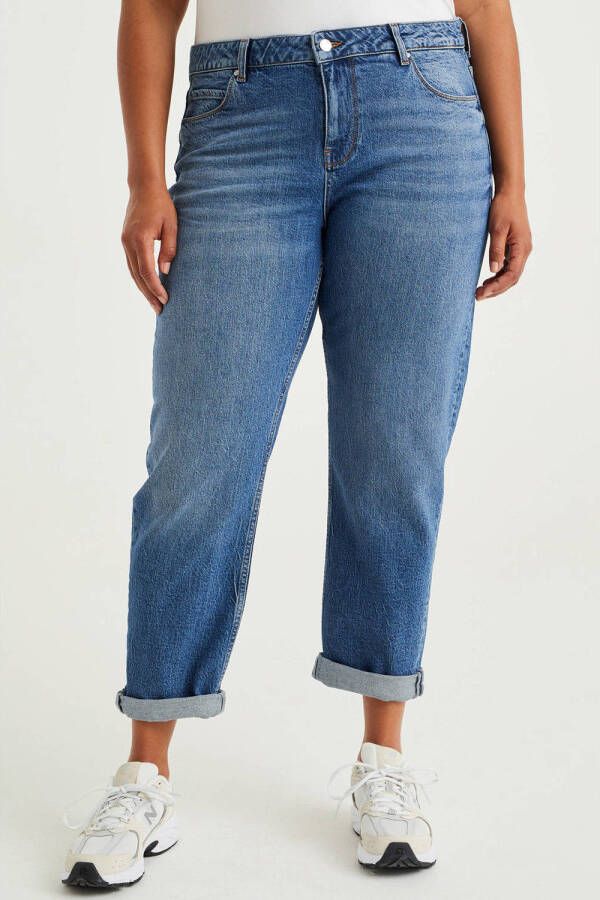 WE Fashion Blue Ridge cropped jeans medium blue denim