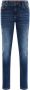 WE Fashion Blue Ridge slim fit jeans dark used Blauw Jongens Stretchdenim 176 - Thumbnail 1