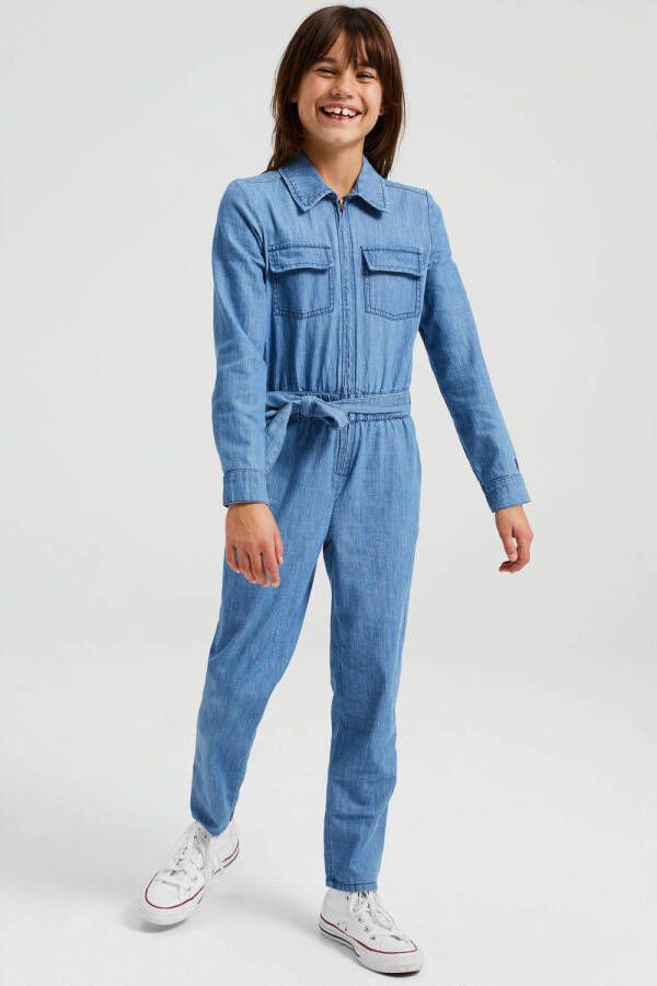 WE Fashion Blue Ridge jumpsuit blue denim